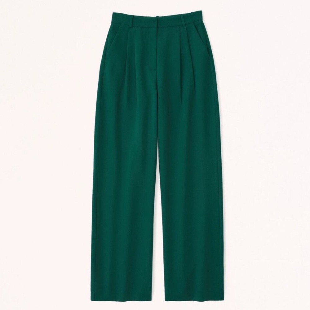 A&F Sloane Tailored Wide Leg Pant